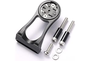 WILESEV Bicycle Computer Combo Out Front Mount for garmin computer mount,with Gopro and Bike Light Adapter