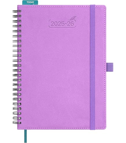 NomadBook Cahier à Spirales Format B5 (17 X 25cm) 160 Pages Réglure Lignée 7mm Couverture