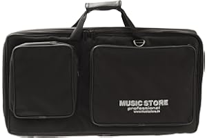 MUSIC STORE DJ Controller Bag Large, Transporttasche für Pioneer DJ DDJ-FLX6, DDJ-SX, DDJ-SX2, DDJ-SX3, Robust, Wasserabweisend, Inklusive 2X Polster, Komfortabler Tragegriff, Schwarz