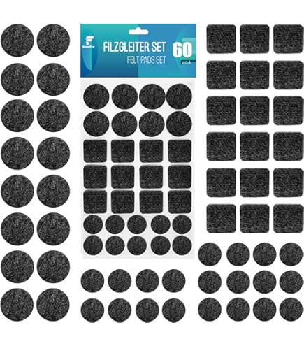 Protectores De Suelo Para Patas De Sillas De Fieltro De Alta | Cuotas
