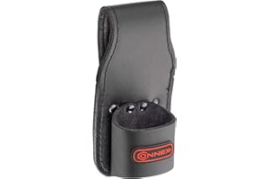 Connex Hammerhalter - Komfortabler Lederhalter - Mit Gürtelschlaufe - Aus Leder - Robust & Langlebig/Werkzeughalter für den Gürtel/Holster für Hammer/Hammerschlaufe / COX610805