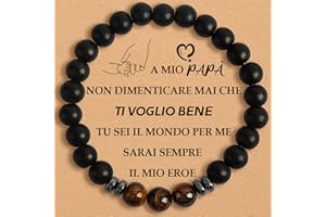 enithElite Federa Regalo per Papà, Mamma, Fidanzato, Fidanzata, Regalo Di Natale, Regalo Di Capodanno, Regalo Di San Valentino