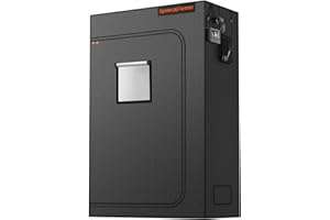 ‎SPIDER FARMER Spider Farmer Growzelt 120x60x180 cm für Indoor Lichtdicht und Wasserdicht Anbauzelt Grow Tent Growschrank für Homegrowing Pflanzenzucht Gewächshaus Indoor Zuchtzelt für SF2000