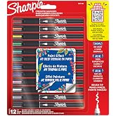 SHARPIE Akrilik Mark&ouml;r, Fır&ccedil;a u&ccedil;, 12li Bls