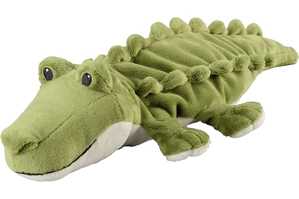 Peluche chauffante Warmies® MINIS crocodile