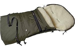 Bergsteiger Fußsack, Kinderwagen Winterfußsack 5-in-1, Gurtschlitze, für Babyschale, Babywanne, Sportwagen, Öko-Tex 100, Bergsteiger Kinderwagen-Zubehör