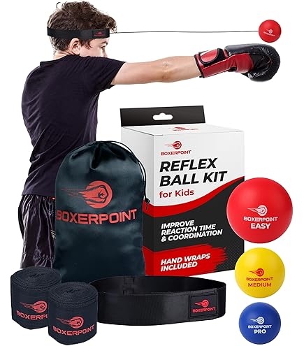 Boxbollen Origineel met app, gebruikt door beroemdheden - MMA Gear Box Ball - Reactiebal met verstelbare riem - Interactieve Boxball App Integratie - 1 Pack Boxbollen Origineel met app, gebruikt door beroemdheden - MMA Gear Box Ball - Reactiebal met verstelbare riem - Interactieve Boxball App Integratie - 1 Pack