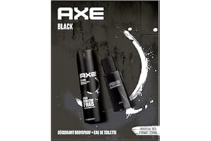 AXE Coffret 2 Produits Homme Eau de Toilette & Déodorant Black, Idée Cadeau Homme Original