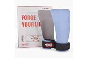 FORGEX Calleras para Crossfit Pro Lock para Hombres y Mujeres. Protección para Manos con Soporte de Muñeca. Ideales para gimnásticos, calistenia y Entrenamientos de Alta Intensidad.