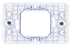 Bticino matix - Soporte 2 módulos caja rectangular magic