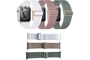 FAMIDIQGO Pasek do serii Apple Nylon Solo Loop do Series Ultra SE 8 7 6 5 4 3 2 1 38 mm 40 mm 41 mm, damski i męski sportowy zamiennik