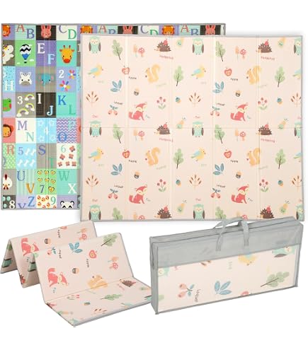 Kinderkraft Tappeto Matty 2 Reversibile Pieghevole