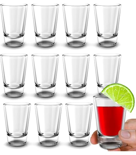 Shooters Olympia 25 Ml - Lot De 12 Verres à Shot Solides Et élégants