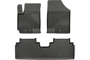 ‎MOTOS MOTOS Gumowe dywaniki samochodowe pasują do Kia Venga 2009-2019 Popraw swój komfort podróży z dywanikiami antypoślizgowymi No.77- Dywaniki samochodowe na każdą pogodę, ochrona przed zabrudzeniami