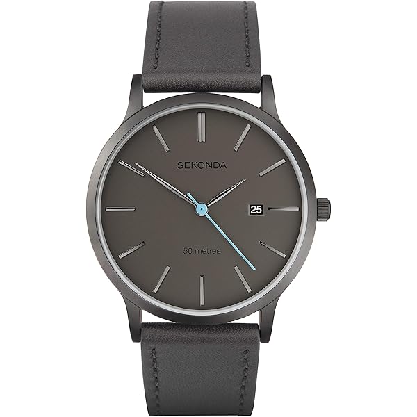 Sekonda | Orologio da 40 mm di cinghia di pelle per ingenti