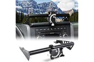 JeCar for Jeep JK Phone Holder Dash Phone Mount for 2007 2008 2009 2010 Jeep Wrangler JK JKU Rubicon Sahara Sport