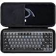 Lebakort Hard Case Compatible with Logitech MX Mechanical Mini Wireless Illuminated Keyboard