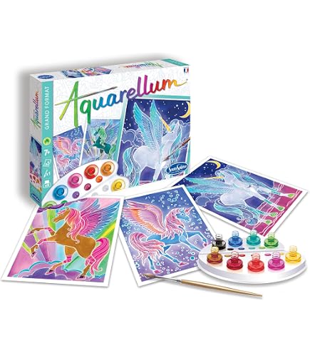 SentoSphère Recharge Aquarellum Junior Sirènes - Cartes Aquarellum Pour Enfants Dès 6 Ans - Fabriqué En France