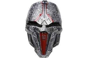 Xcoser Cosplay Kostüm Maske Dunkel Grau Harz Helm Film Verrücktes Kleid Replik für Erwachsene Halloween Zubehör