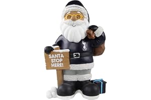 Forever Collectibles UK FOCO TOTTENHAM FC 10 INCH RESIN HIGH END SANTA WH