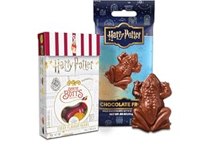 Harry Potter Jelly Belly Bertie Botts Bohnen 35g und Schokoladenfrosch mit Sammelkarte