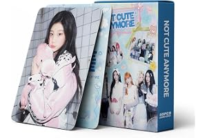 55 st Kpop ILLIT fotokort Lomo-kort samling för GLLIT ILLIT Merchandise | Fläktar presentgratulationskort med vykortslåda för pojkar flickor hemmafest dekor Kpop varumärke perfekt för visning stil D