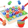 Kievano Giochi Montessori 2 Anni in Legno per Bambini - Infilare