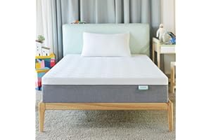 Novilla Materasso 80x190, Materasso Singolo Memory Foam in Gel Altezza 22cm, Fibra di bambù rayon Traspirante e Fresco Eccellente Supporto, Tecnologia Alta Resilienza Certificato Oeko-Tex, Duro