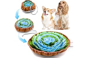 PRIKSIA Hund Schnüffelteppich Schnüffelmatte, Schnüffelteppich für Hunde Wird für das Intelligenz und Geruchstraining des Hundes Verwendet, Beschäftigung, Schnüffelspielzeug