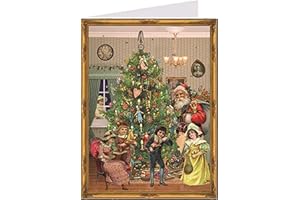 Richard Sellmer Verlag Postkarten-Adventskalender Heilig Abend Papier-Adventskalender ca. C6 Format