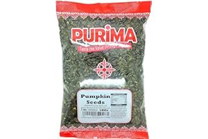 Pumpkin Seeds 1kg - GWS AA Raw Highest Grade Seed - Ready to Eat Edible – For Human Consumption – Without No Shell Whole Kernel – UnRoasted UnSalted Shelled Large Bulk UK (Packaging May Vary) PURIMA