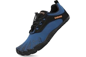 SAGUARO buty do biegania na szlak męskie damskie minimalistyczne buty sportowe na świeżym powietrzu i wewnątrz siłownia fitness piesze wycieczki, wspinaczka, chodzenie barefoot buty wodne