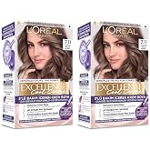 L'Oreal Paris Excellence Cool Creme 7.11 Ekstra K&uuml;ll&uuml; Kumral Sa&ccedil; Boyası (2 paketi)