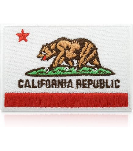 Patch Toppa Ricamata Bandiera Maryland Termoadesivo USA Americano