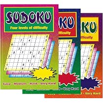 2 Libri Di Sudoku Per Adulti &ndash; Puzzle Difficili E Divertenti Per La Mente (Martello UK)