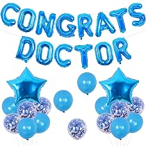 19-teilige Wirbel-Dekoration Für Krankenschwestern-Party – Glitzer-Spiralen Mit Congrats RN Karten