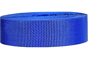 Strapworks Lightweight Polypropylene Webbing - Poly Strapping for Outdoor DIY Gear Repair, Pet Collars, Crafts – 1.5 Inch by 10, 25, or 50 Yards, Over 20 Colors