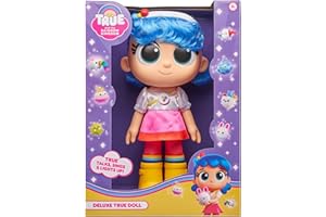 True and the Rainbow Kingdom Muñeca parlante y Cantante con Luces LED y Sonidos, muñeca Colorida de 30 cm, Juguete de Peluche de luz Nocturna, a Partir de 3 años