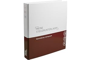 ‎PLASTOREG SMIDT GMBH Themenringbuch mit Register/Trennblättern - Steuern - Optimale Struktur für die Ablage der Steuerunterlagen
