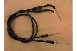 Linmot Gaszüge Gaszug Gasseil Gaskabel Seilzug KTM SX-F 250 (05-15), SX-F 450 (07-15) Set Komplett 2 Stück