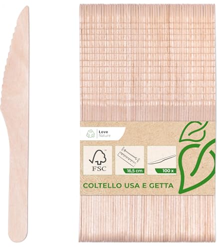 Forchette In Legno Usa E Getta - 100 Pezzi In Betulla Biodegradabile - Eco-friendly Per Feste E Picnic
