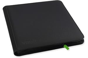 Vault X® Premium eXo-Tec® Classeur avec Fermeture éclaire – Album pour Cartes à Collectionner, Jeux de Trading Card (12 - 480 Poches pour TCG)