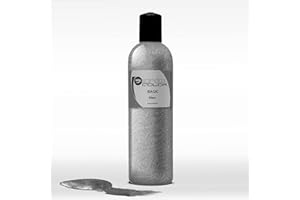Senjo Color Basic Bodypainting Farbe Silber metallic I Kosmetische Körperfarbe parabenfrei I Liquid für Airbrush und Pinsel I 250ml Silber