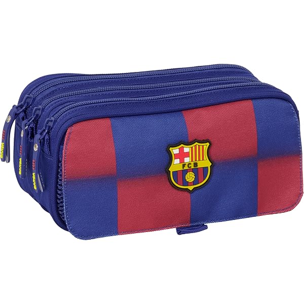 Safta Borsa Per Scarpe Ovale F.C. Barcellona 1a Squadra 25/26 - Multifunzione Da Calcio E Sport - Blu Granato - 34x18x15 Cm - Taglia M