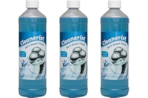 DIE SEIFENBLASE 3 x 1 l Cleanerist płyn do czyszczenia głowicy golarki, płyn do czyszczenia Jet & Smart Fluid kompatybilny z golarką Philips