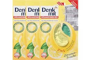 Denkmit 3X Spülmaschinen Deo Zitronen-Frische