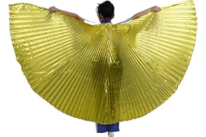 MUNAFIE Alas de Halloween de disfraces para niñas y niños de hadas alas Isis alas de disfraces para carnaval cosplay fiesta