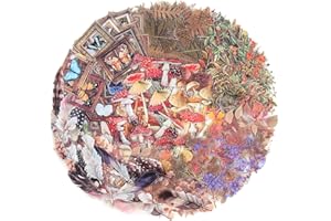 Scrapbooking Adesivi, Lychii 240pcs PVC Decorativo Adesivo con Piante e Fiori Naturali, Vinatge Design Stickers per DIY Craft, Journal, Card Making, Calendars Planner, Laptop Computers and Phone Cases