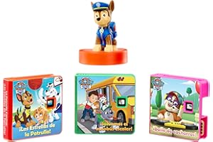 Little Tikes Paw Patrol Hero Collection para Story Dream Machine - 3 Historias y 1 Personaje, Libros de Cuentos con Personaje Audio Play, para Niños y Niñas Mayores de 3 Años