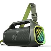 soundcore Anker Motion Boom Plus 2 IP67 Outdoor Speaker, 80W Stereo Sound, Individual EQ & BassUp, USB-C, Bluetooth, Integrat